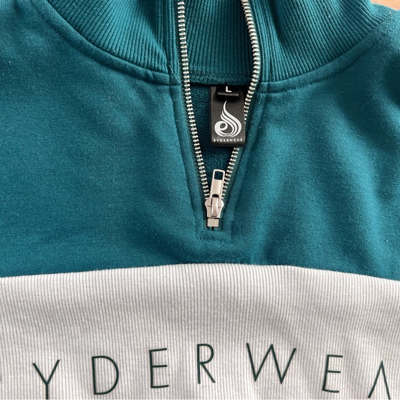 Ryderwear Zip Crop Sweatshirt - Picture 3 of 3